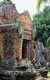 The temple at Phnom Chisor is constructed of brick and laterite with lintels and doorways of sandstone, the complex dates from the 11th century when it was known as Suryagiri. It was built by King Suryavarman I.<br/><br/>

Suryavarman I (Narvanapala la) was king of the Khmer Empire from 1010 to 1050. After the reign of Udayadityavarman I, which ended around 1000, there was no clear successor. Two kings, Jayaviravarman and Suryavarman I, both claimed the throne. After nine years of war, Suryavarman I won the throne. Suryavarman I was a Buddhist.